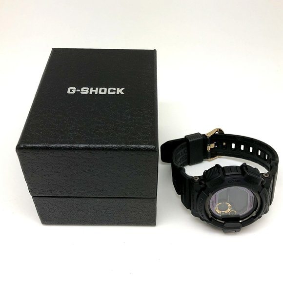 G-SHOCK CASIO Casio watch GW-9300GB-1 MUDMAN Madman black gold series radio w... - Picture 9 of 9